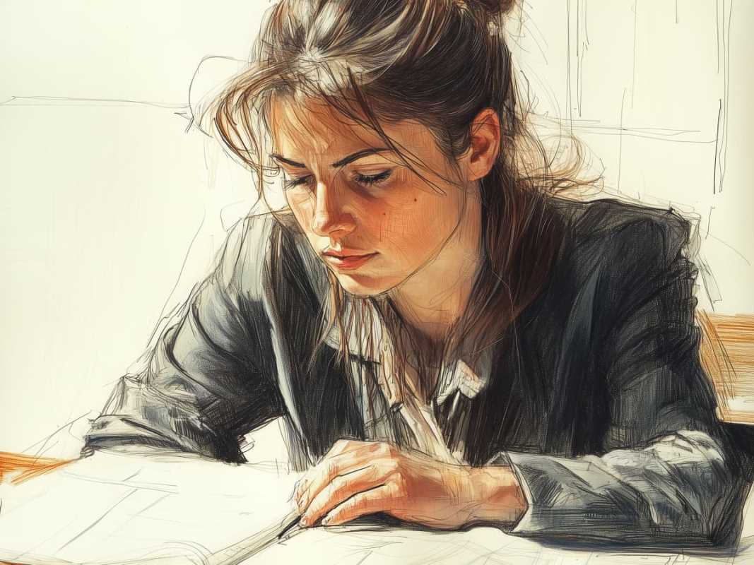 The Life of a Courtroom Sketch Artist Capturing Legal Drama